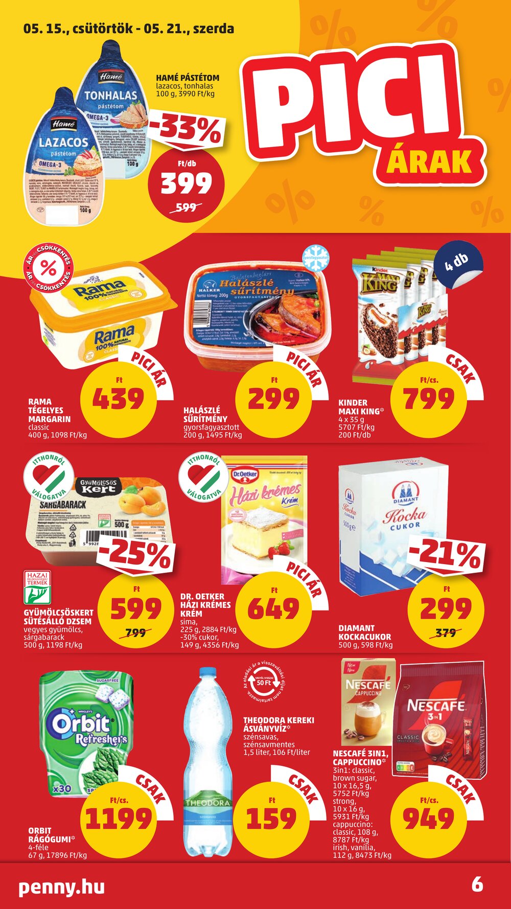 Penny Market akciós újság 2025.05.15-től - 8. oldal.