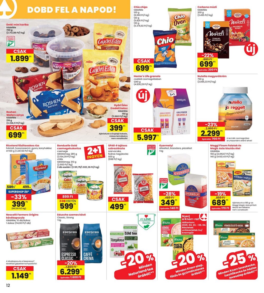 Interspar akciós újság 2025.05.15-től - 12. oldal.