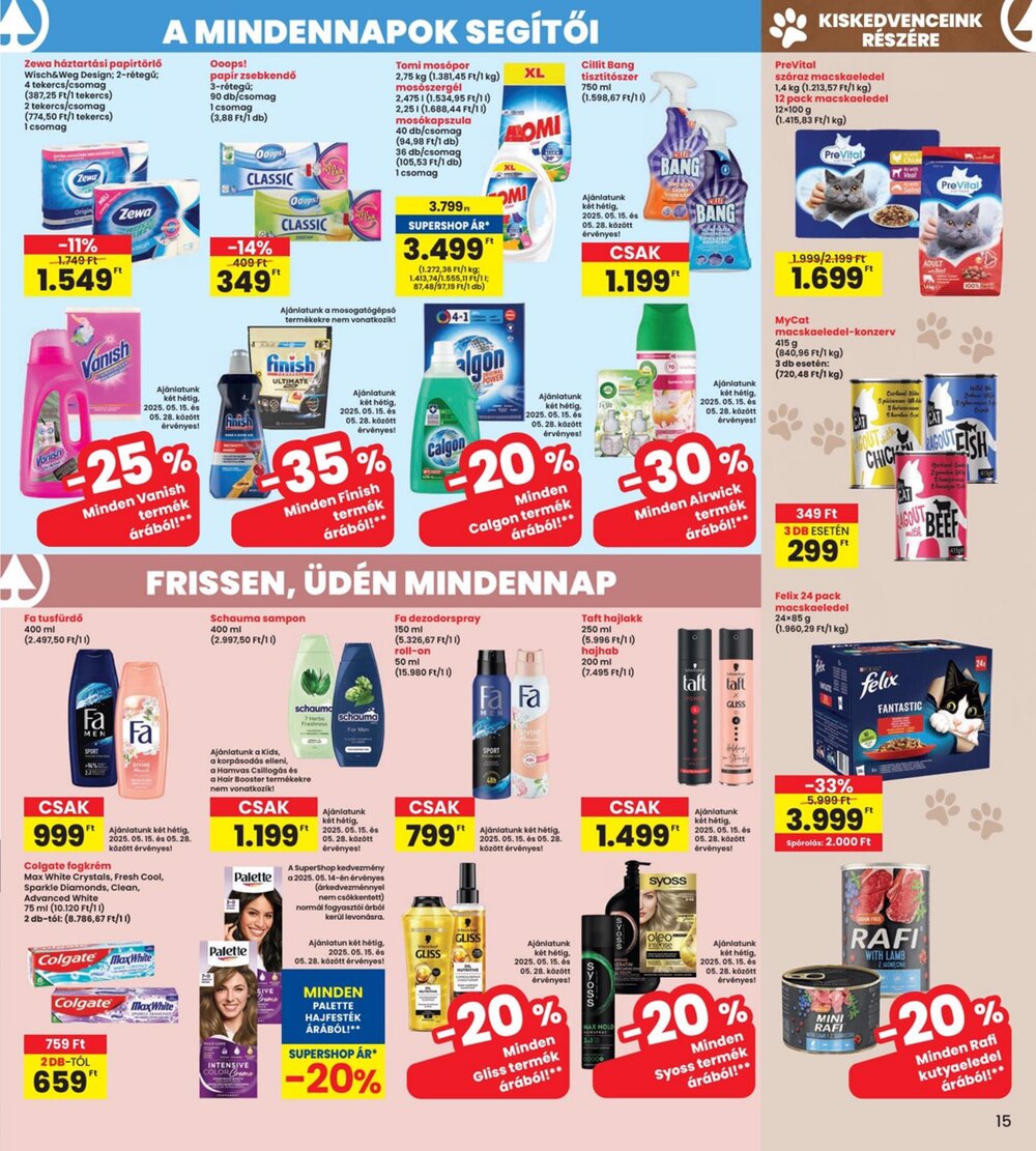Interspar akciós újság 2025.05.15-től - 15. oldal.