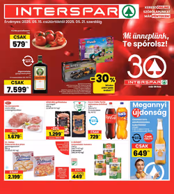 Interspar akciós újság 2025.05.15-től