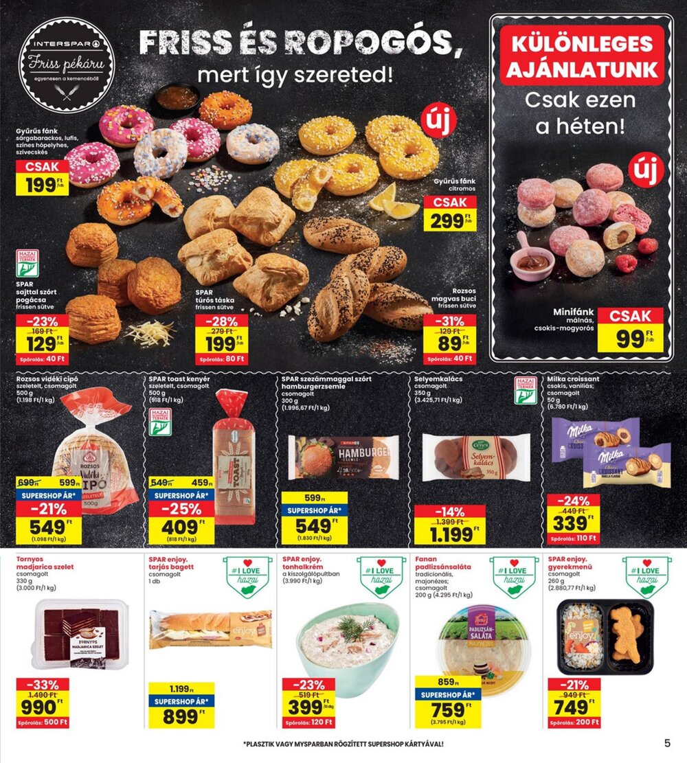 Interspar akciós újság 2025.05.15-től - 5. oldal.
