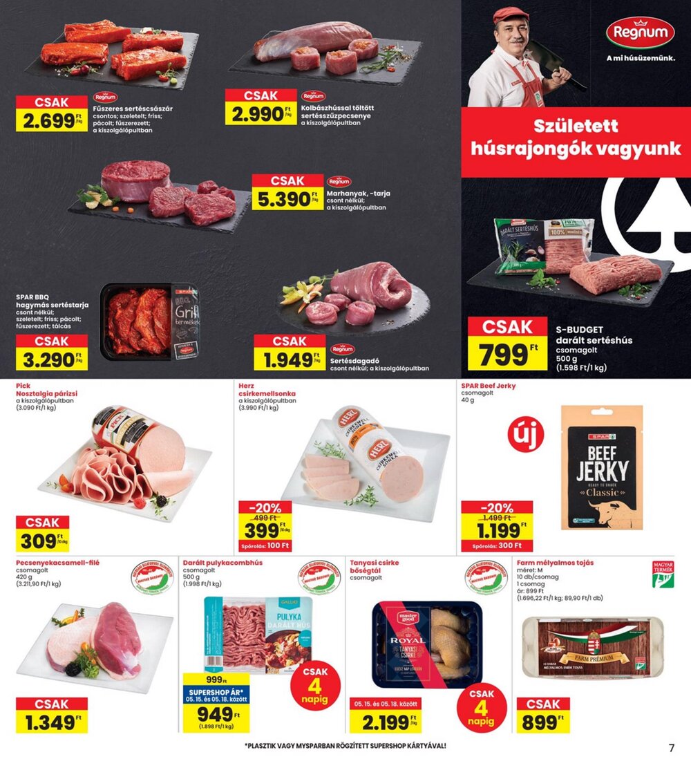 Interspar akciós újság 2025.05.15-től - 7. oldal.