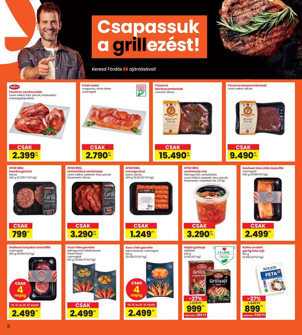 Interspar akciós újság 2025.05.15-től - 8. oldal.
