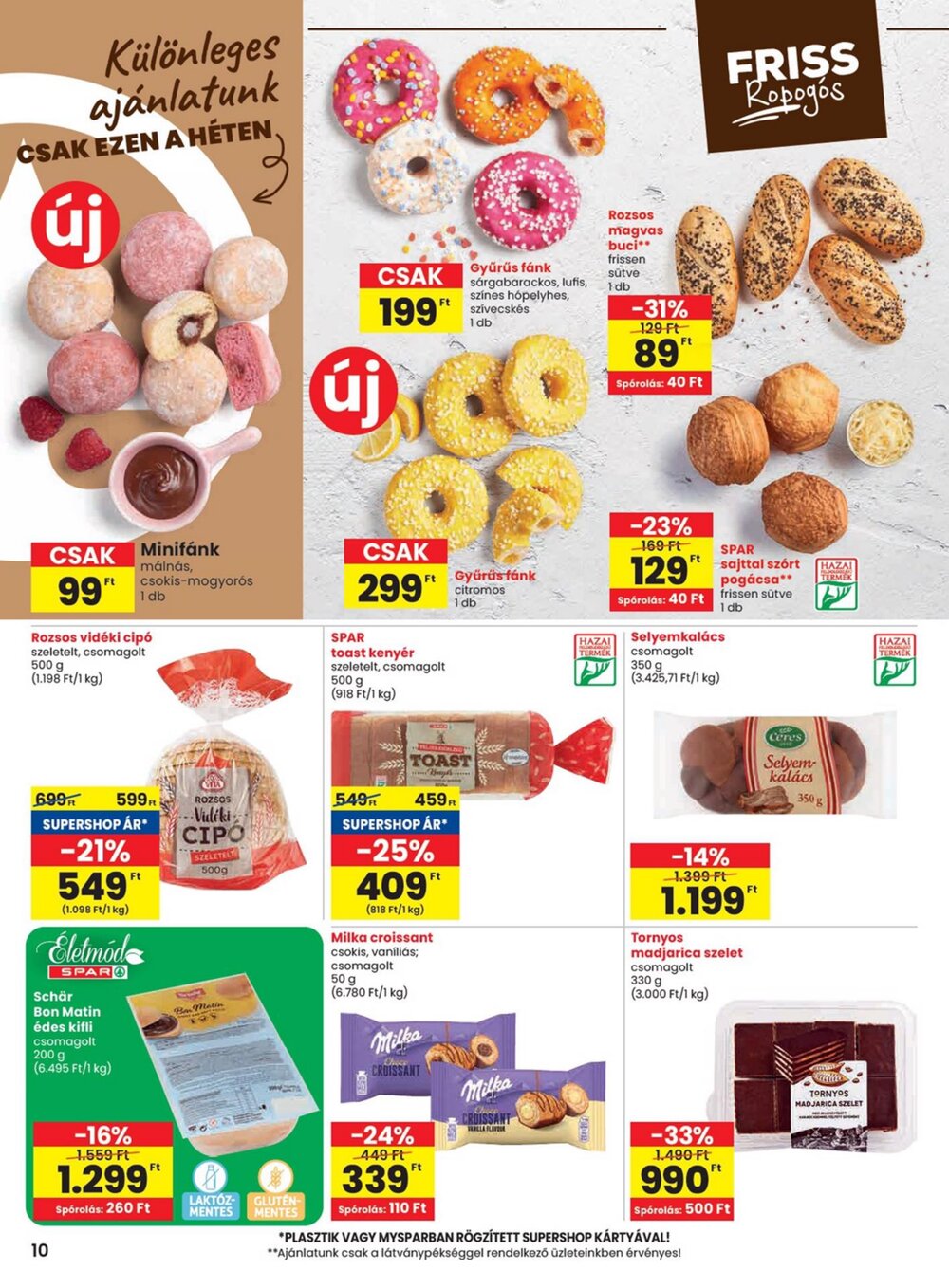 Spar akciós újság 2025.05.15-től - 10. oldal.