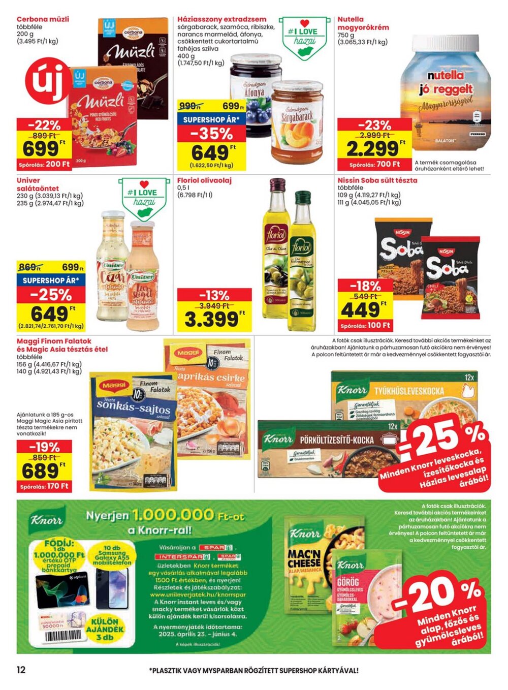 Spar akciós újság 2025.05.15-től - 12. oldal.