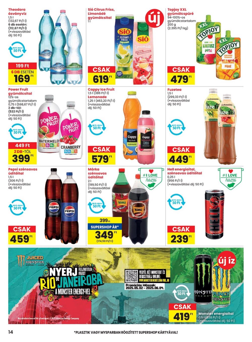 Spar akciós újság 2025.05.15-től - 14. oldal.