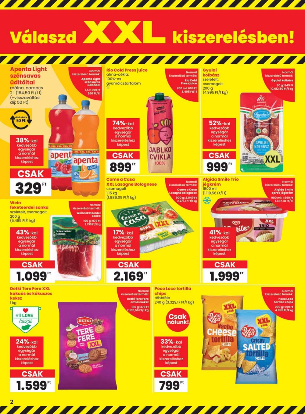 Spar akciós újság 2025.05.15-től - 2. oldal.