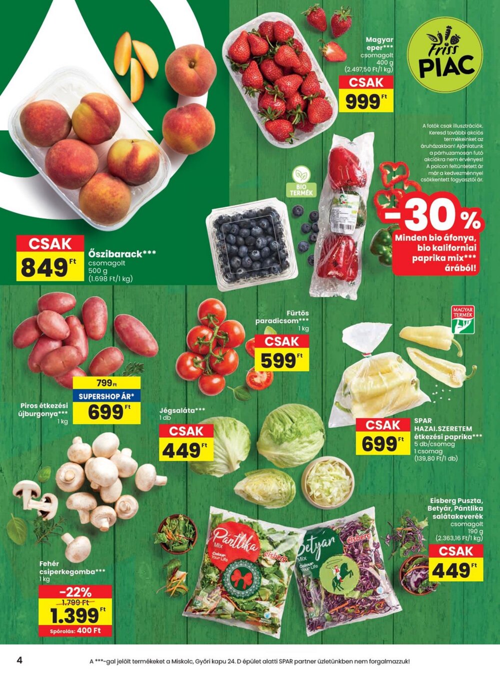 Spar akciós újság 2025.05.15-től - 4. oldal.