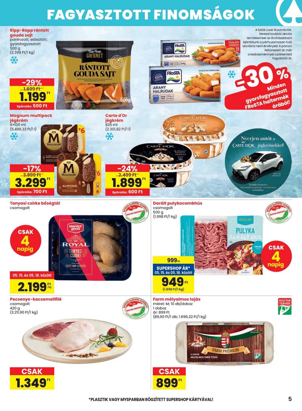 Spar akciós újság 2025.05.15-től - 5. oldal.