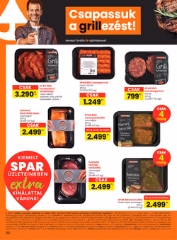 Spar Extra akciós újság 2025.05.15-től
