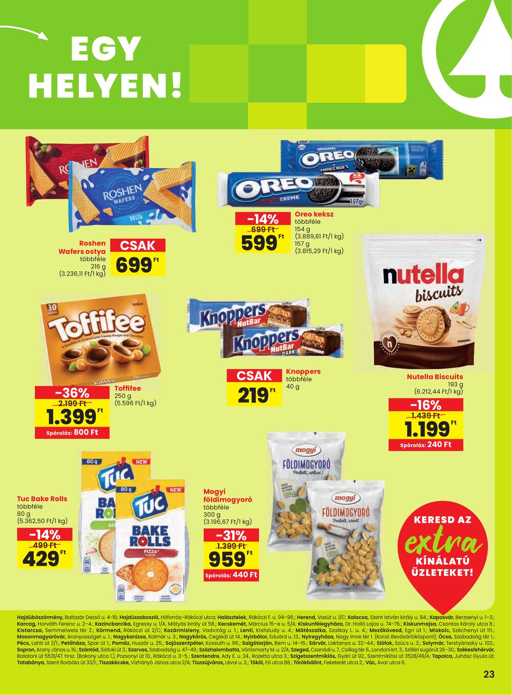 Spar Extra akciós újság 2025.05.15-től - 4. oldal.