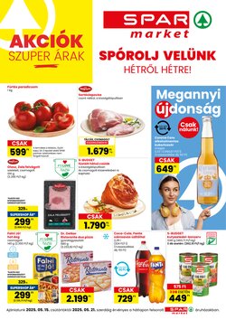 Spar Market akciós újság 2025.05.15-től