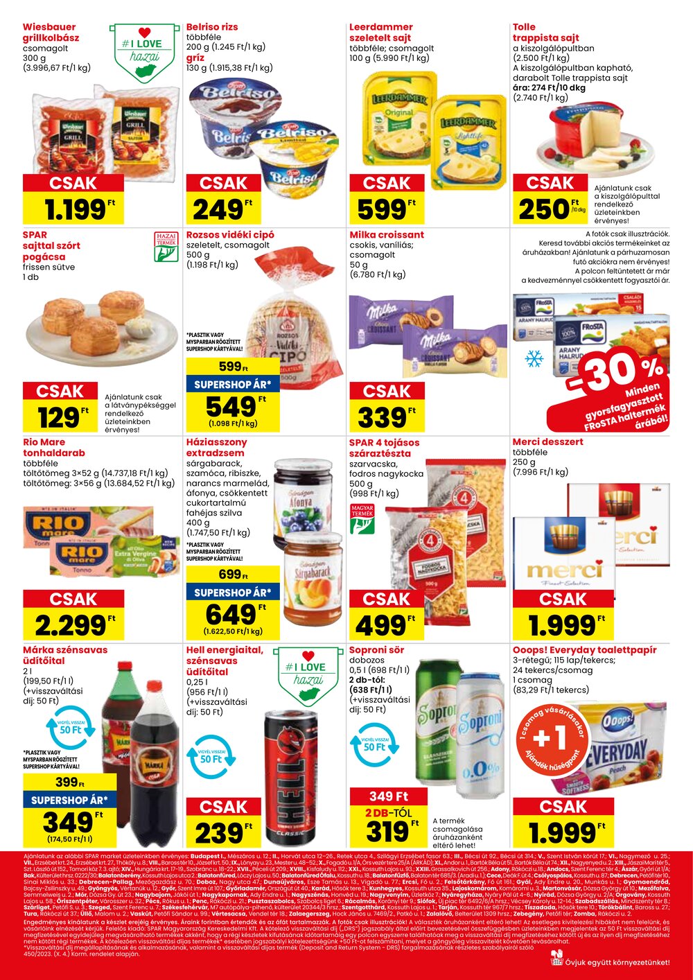 Spar Market akciós újság 2025.05.15-től - 2. oldal.