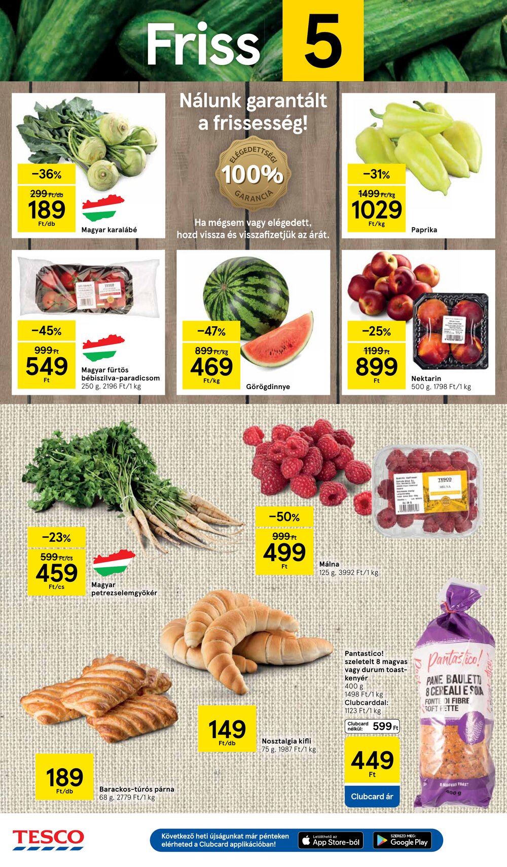 Tesco akciós újság 2025.05.15-től - 2. oldal.