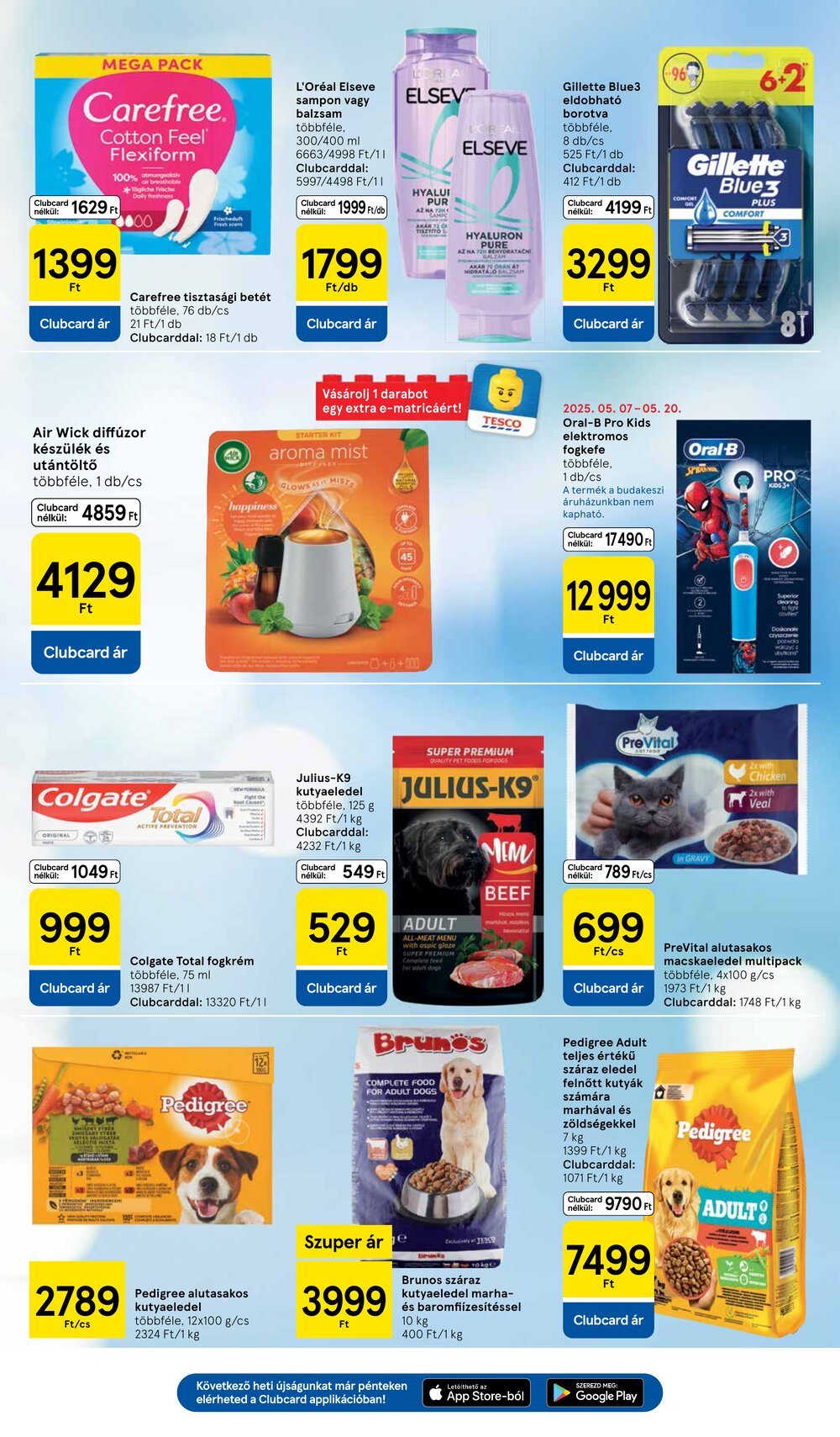 Tesco akciós újság 2025.05.15-től - 7. oldal.