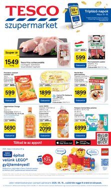 Tesco akciós újság 2025.05.15-től