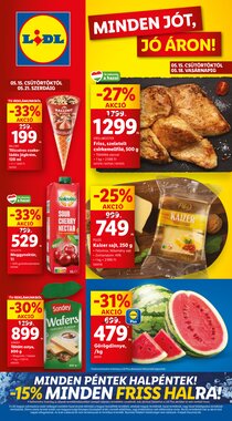 Lidl akciós újság 2025.05.15-től
