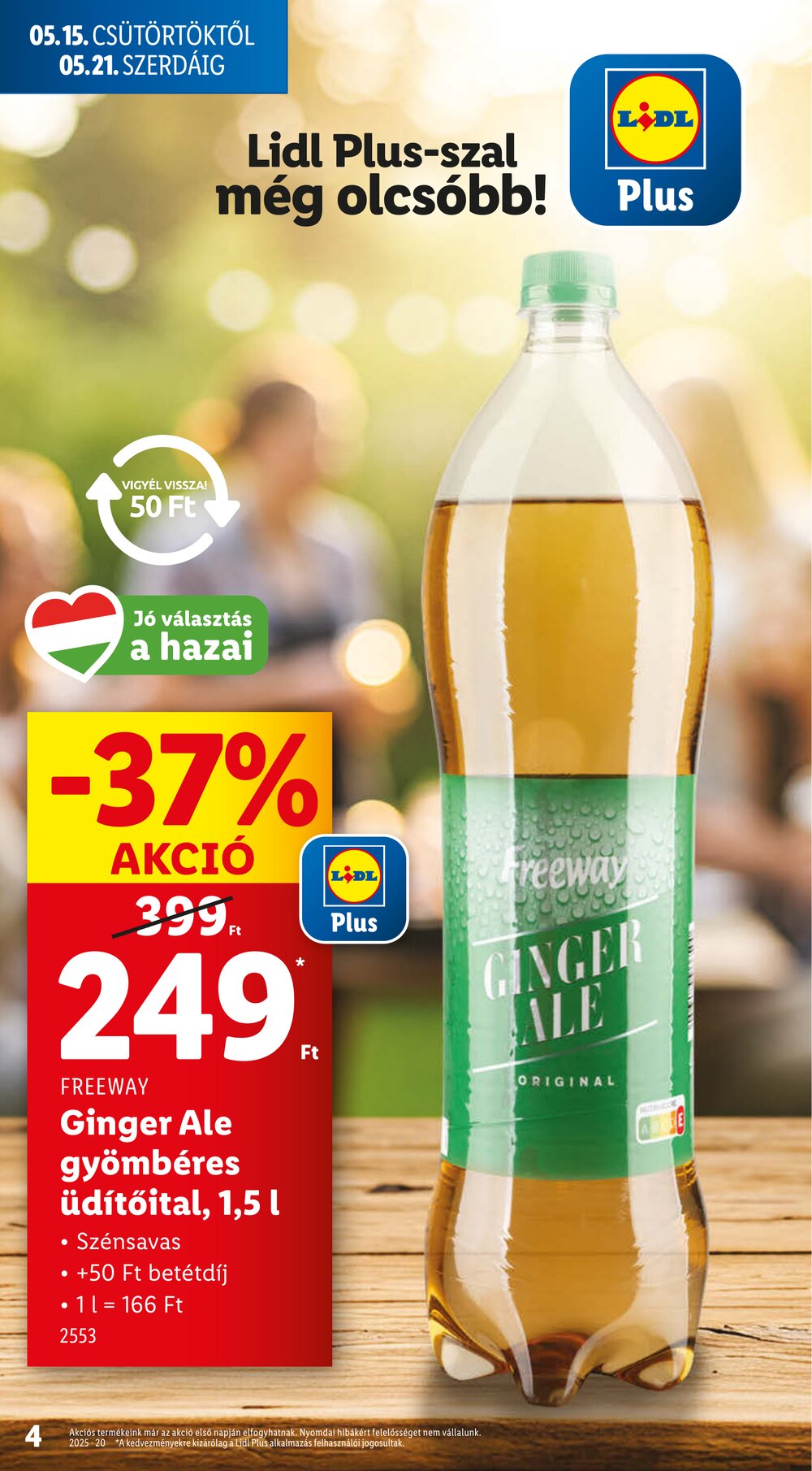 Lidl akciós újság 2025.05.15-től - 4. oldal.