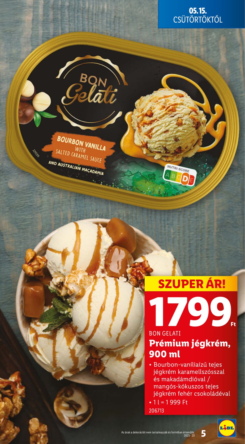 Lidl akciós újság 2025.05.15-től - 5. oldal.