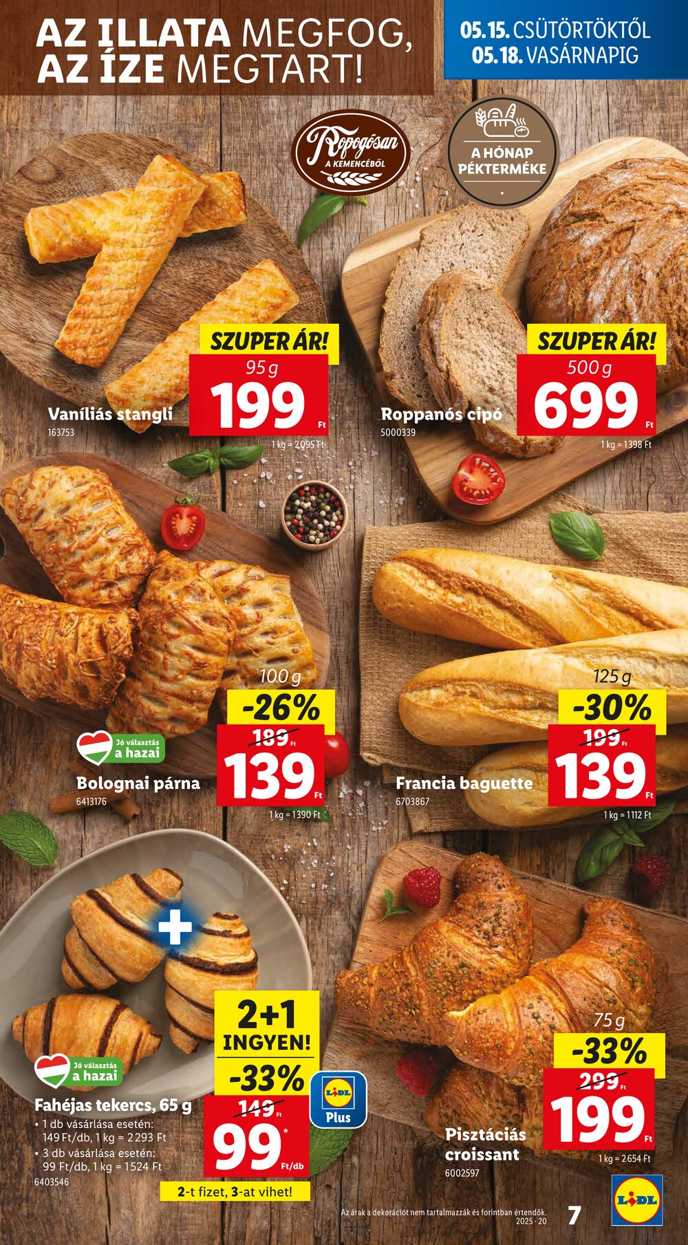 Lidl akciós újság 2025.05.15-től - 7. oldal.