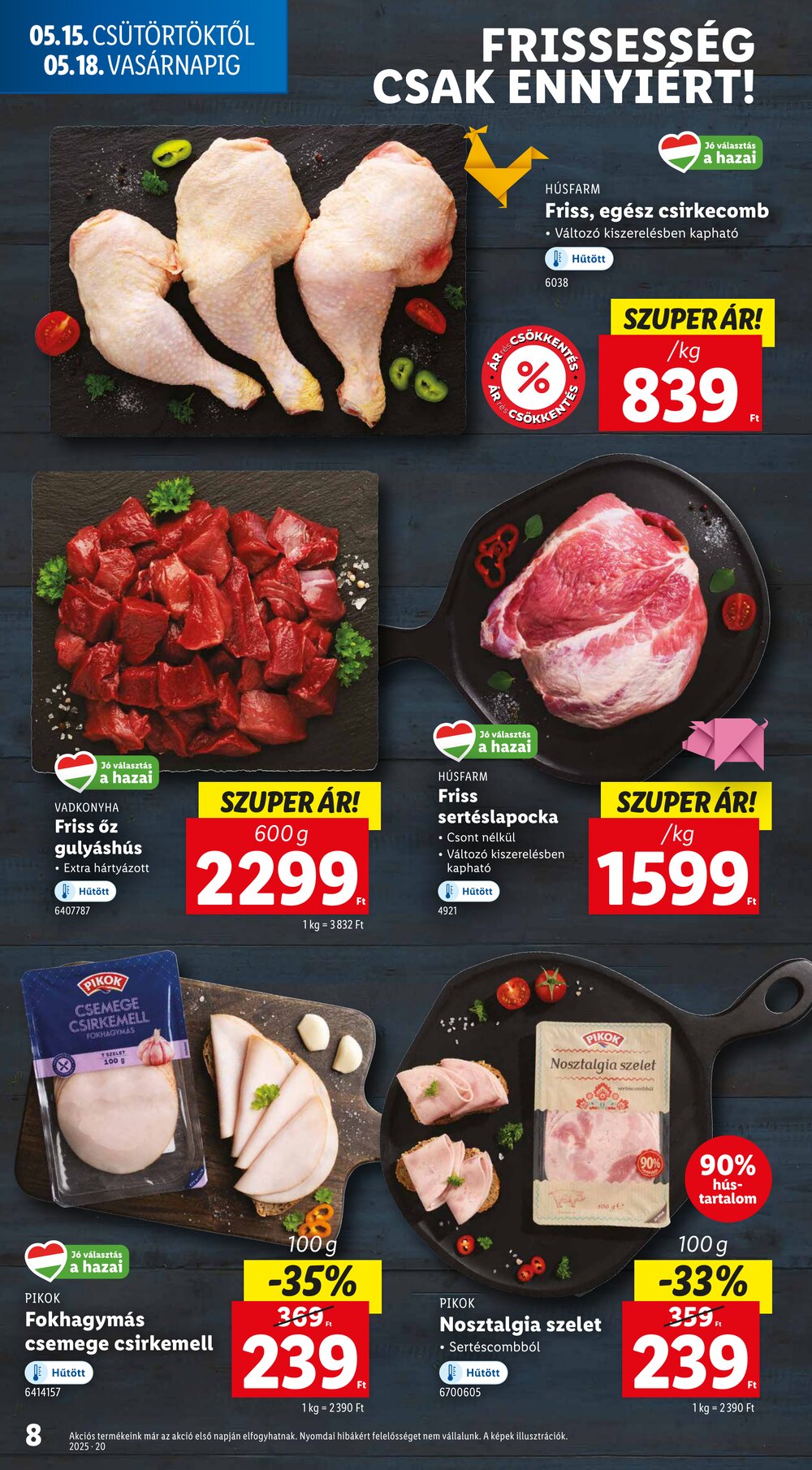 Lidl akciós újság 2025.05.15-től - 8. oldal.