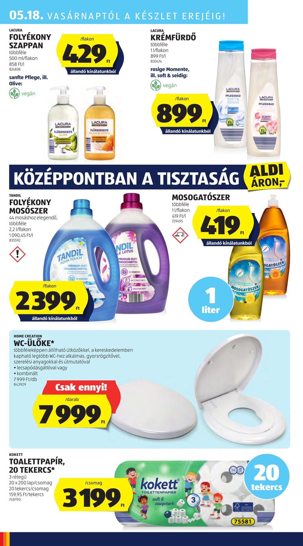 Aldi akciós újság 2025.05.15-től - 12. oldal.