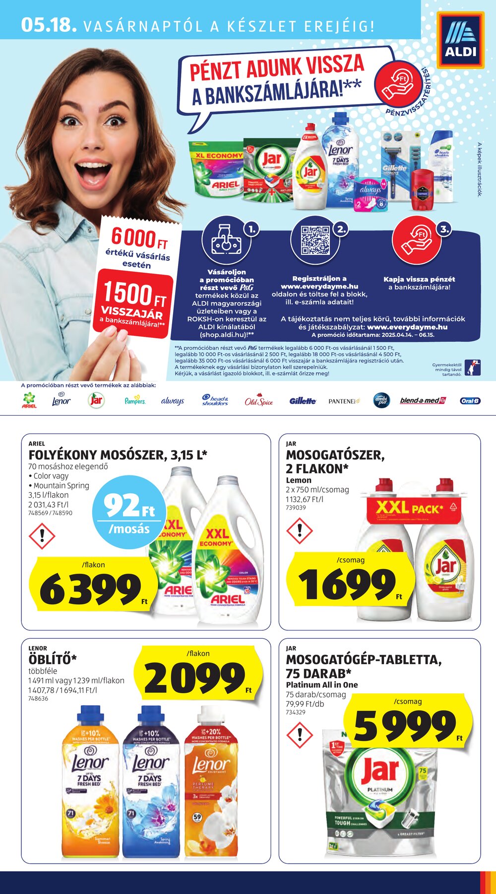 Aldi akciós újság 2025.05.15-től - 13. oldal.