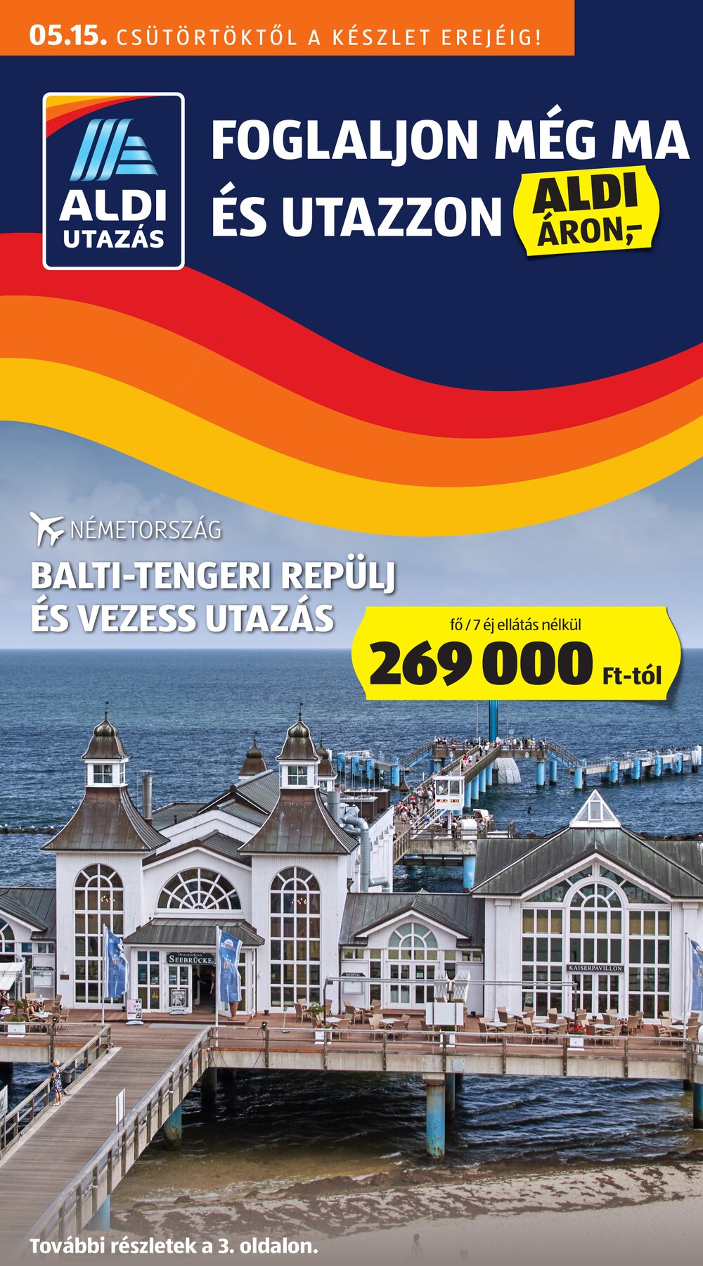 Aldi akciós újság 2025.05.15-től - 1. oldal.