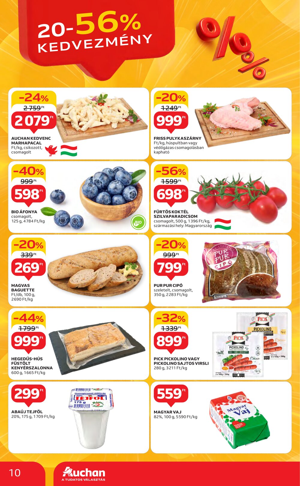 Auchan akciós újság 2025.05.15-től - 10. oldal.