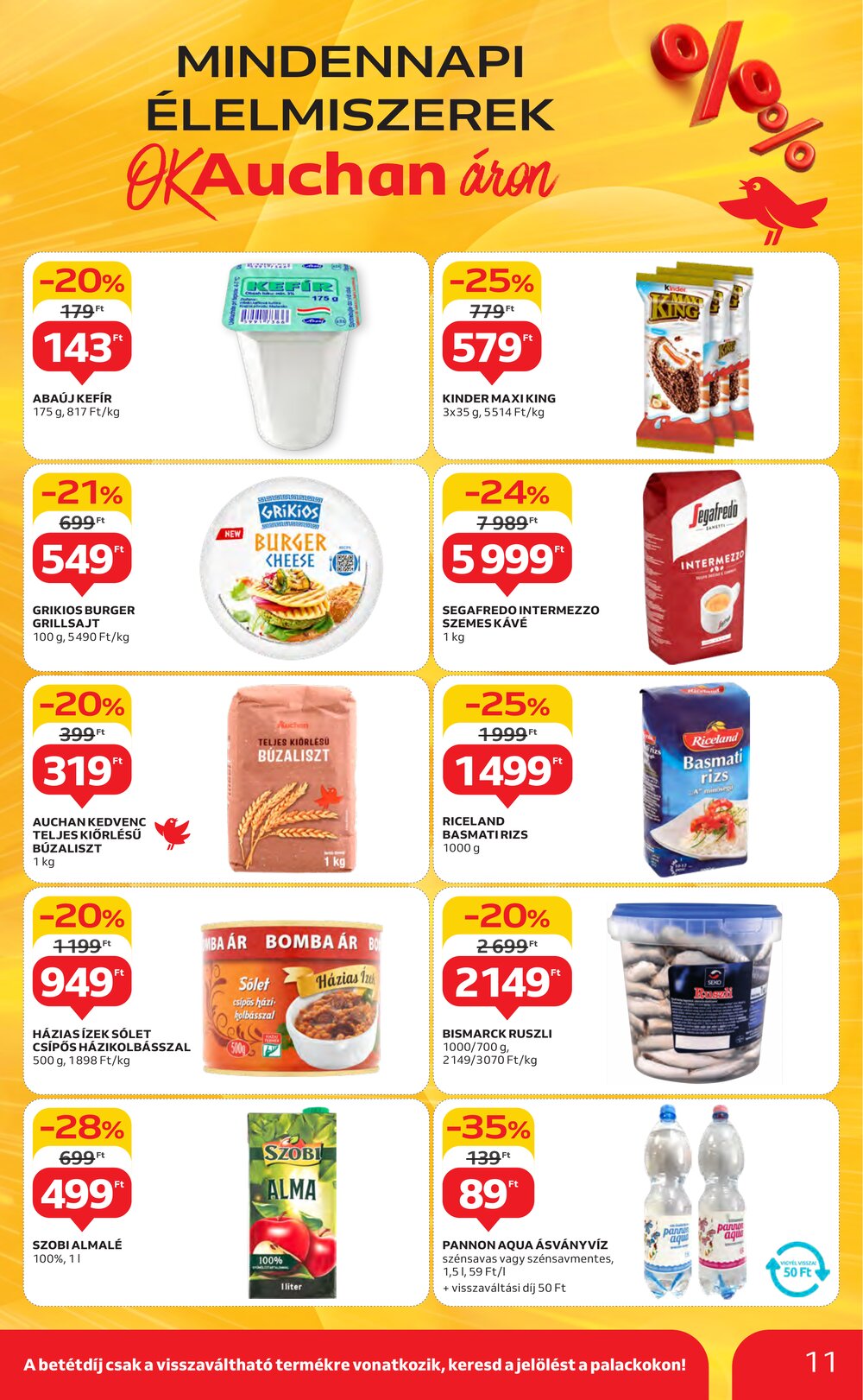 Auchan akciós újság 2025.05.15-től - 11. oldal.