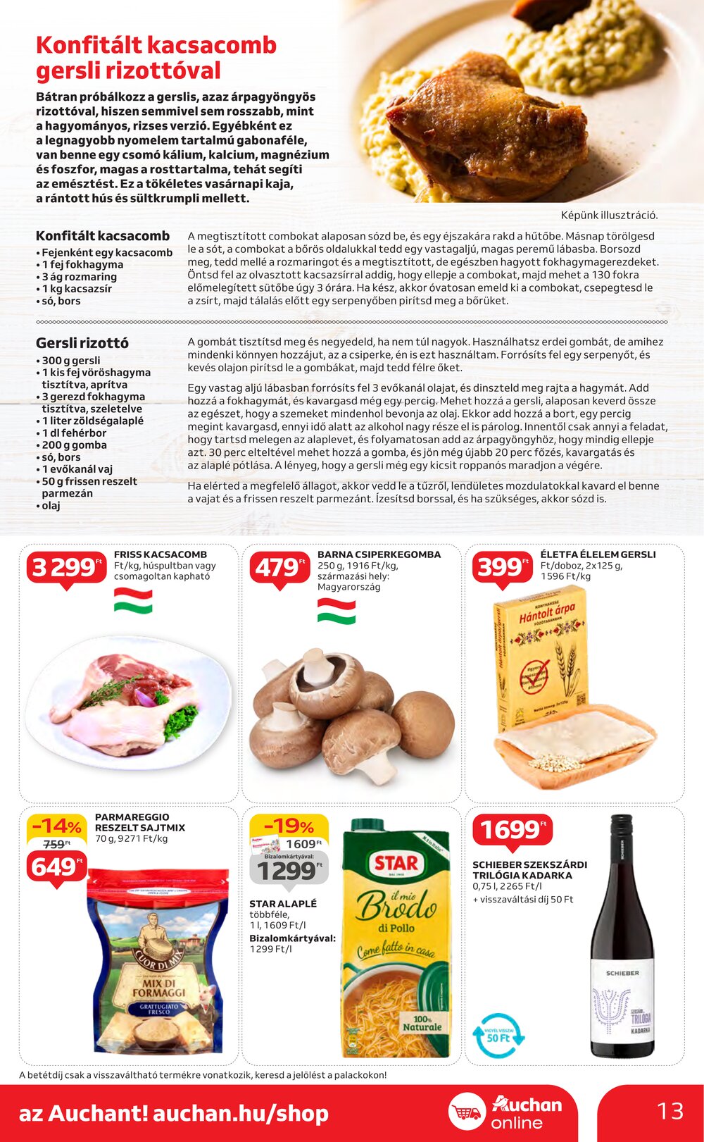Auchan akciós újság 2025.05.15-től - 13. oldal.