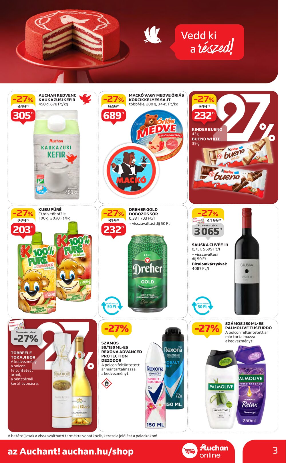 Auchan akciós újság 2025.05.15-től - 3. oldal.
