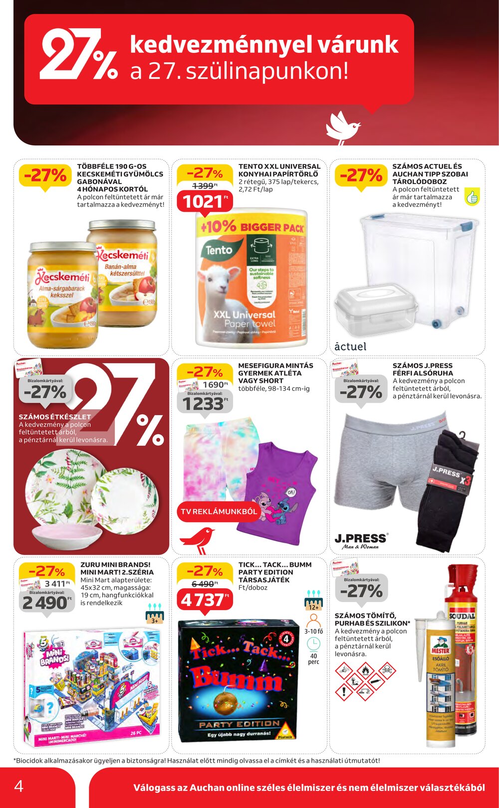 Auchan akciós újság 2025.05.15-től - 4. oldal.