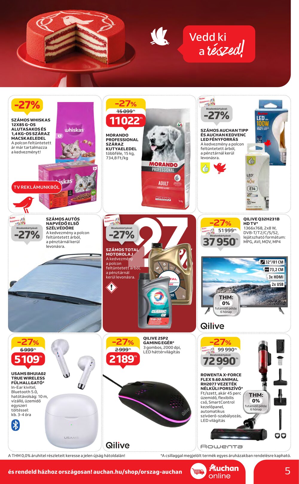 Auchan akciós újság 2025.05.15-től - 5. oldal.