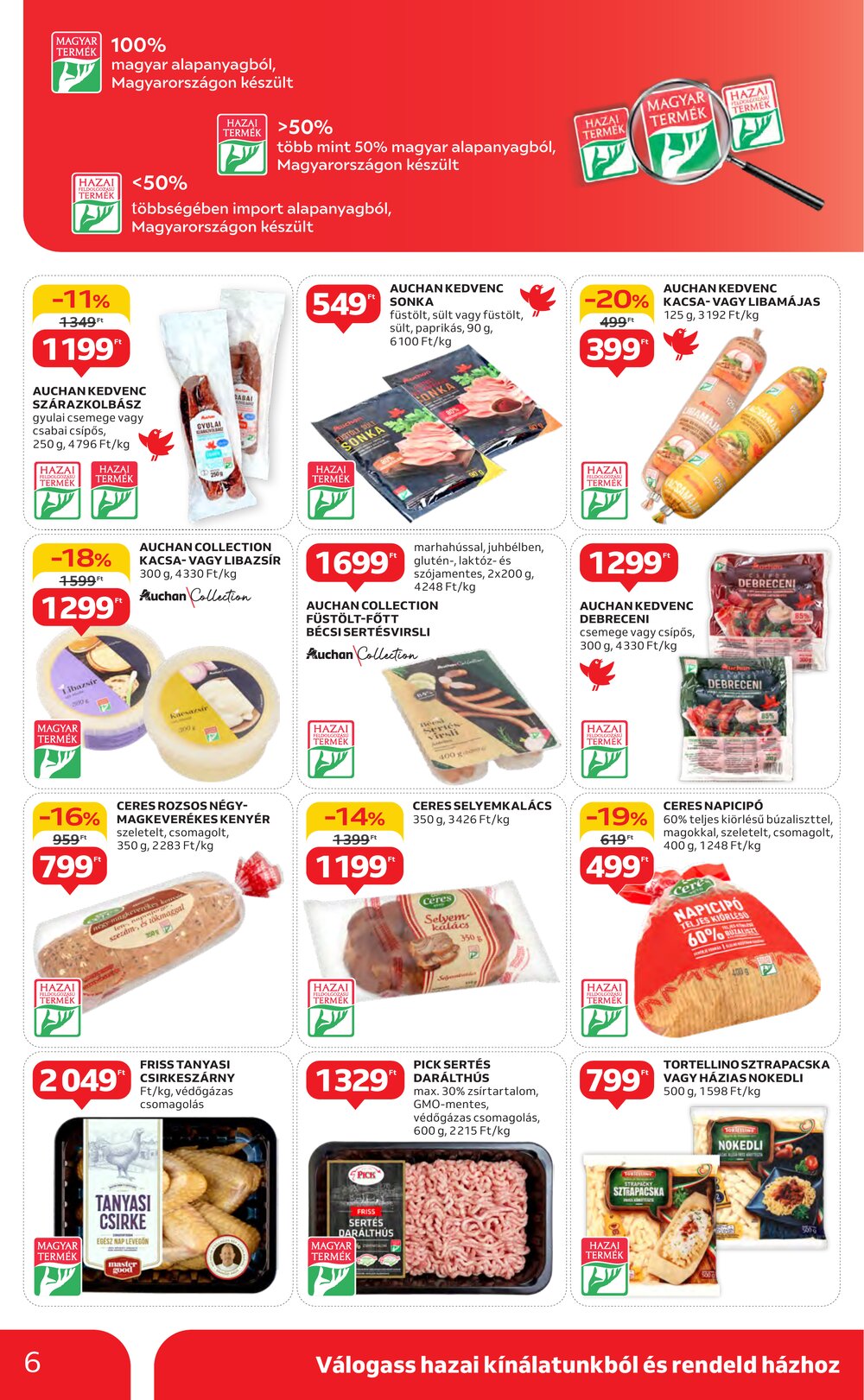 Auchan akciós újság 2025.05.15-től - 6. oldal.