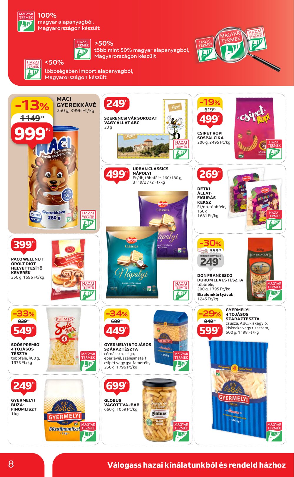 Auchan akciós újság 2025.05.15-től - 8. oldal.
