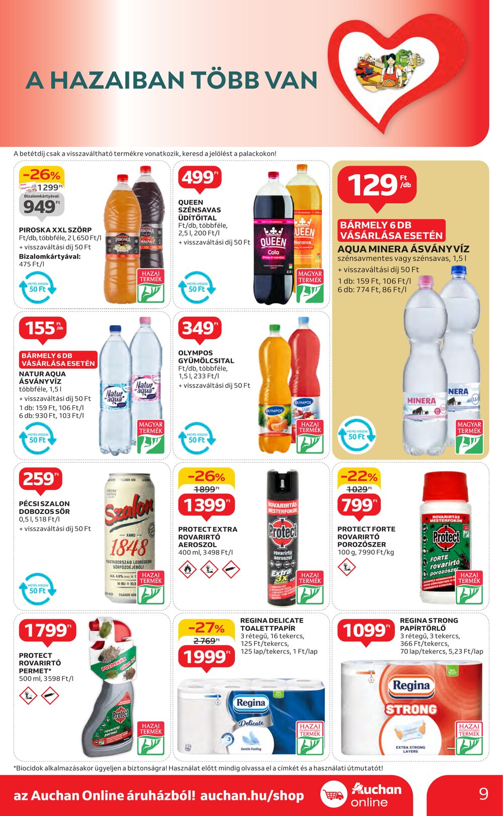 Auchan akciós újság 2025.05.15-től - 9. oldal.