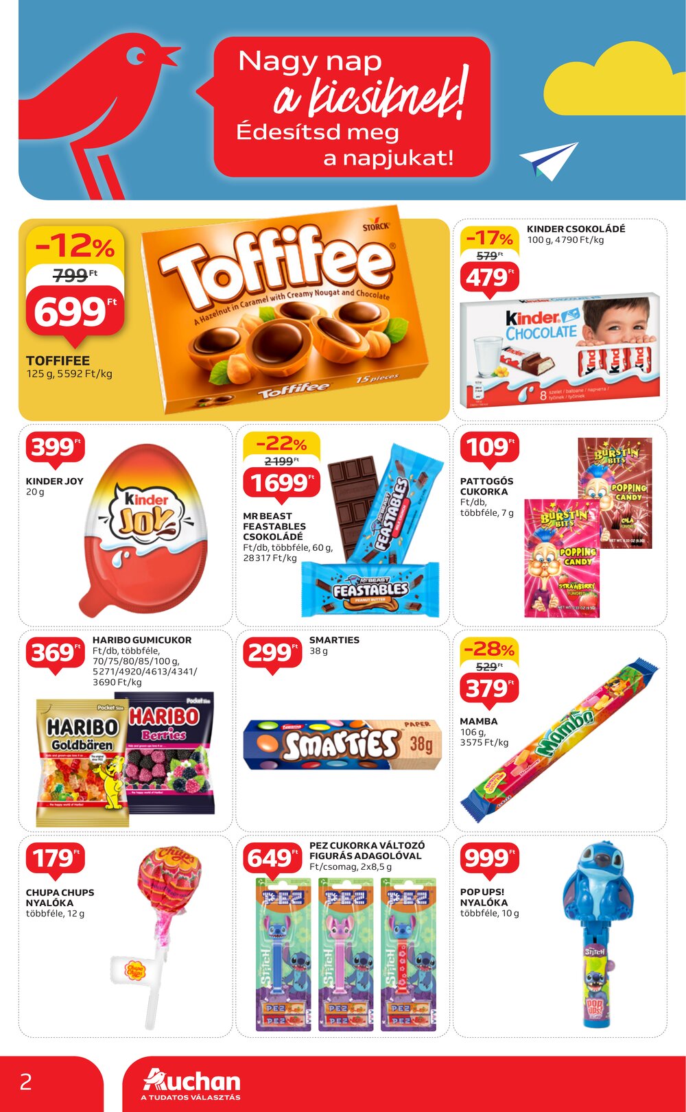 Auchan akciós újság 2025.05.15-től - 2. oldal.