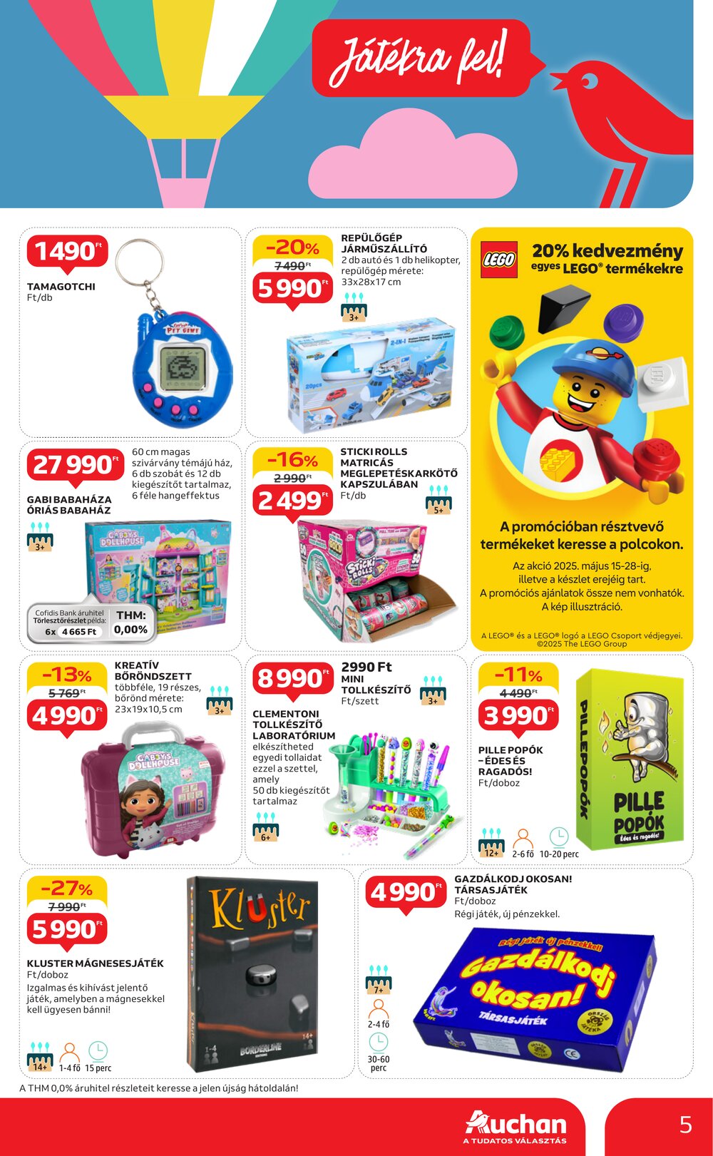 Auchan akciós újság 2025.05.15-től - 5. oldal.