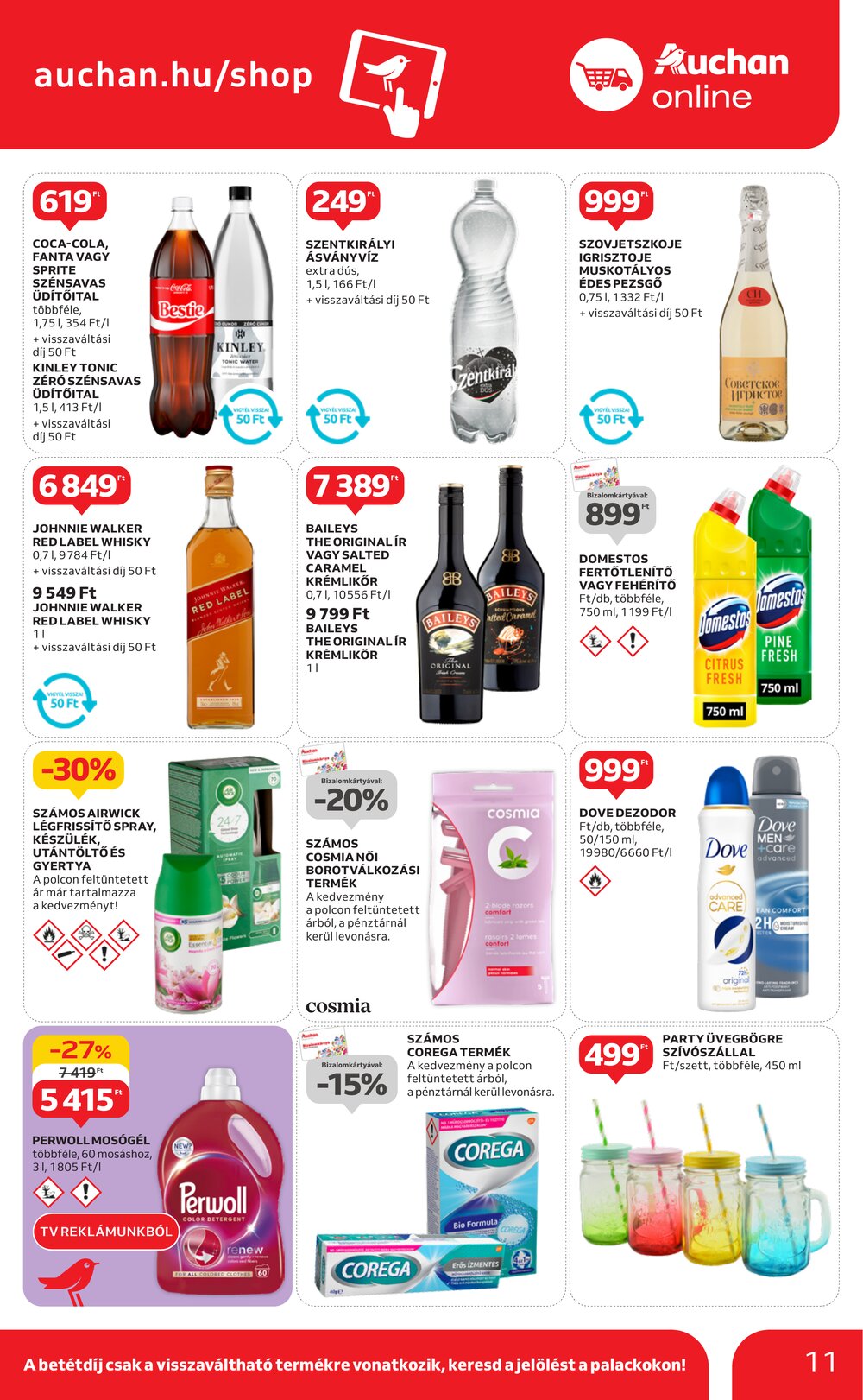 Auchan akciós újság 2025.05.15-től - 11. oldal.