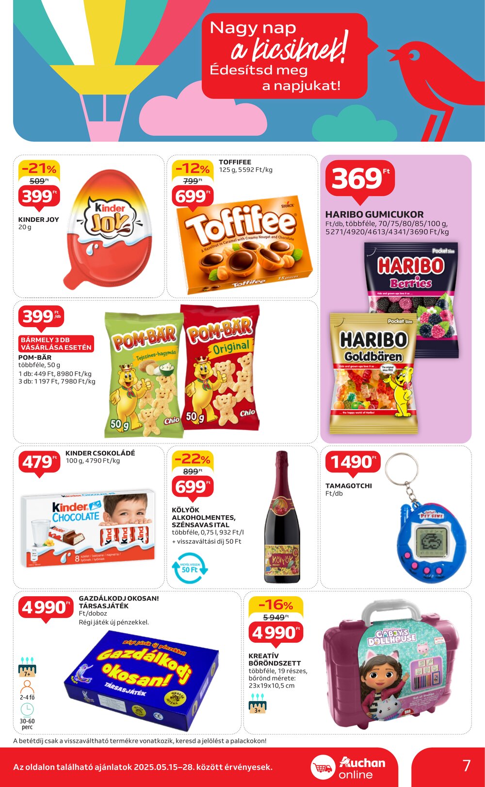 Auchan akciós újság 2025.05.15-től - 7. oldal.