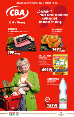 CBA akciós újság 2025.05.15-től