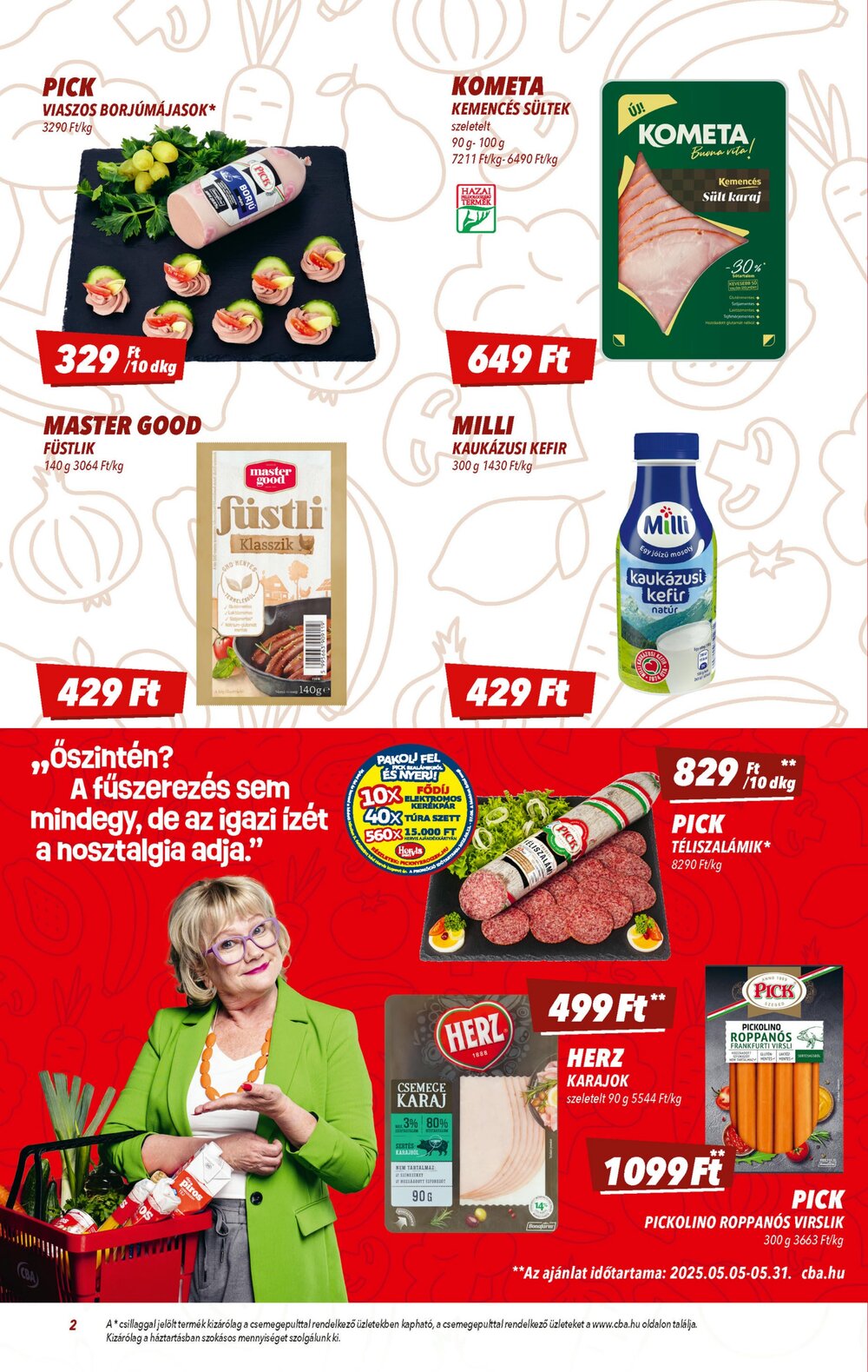 CBA akciós újság 2025.05.15-től - 2. oldal.