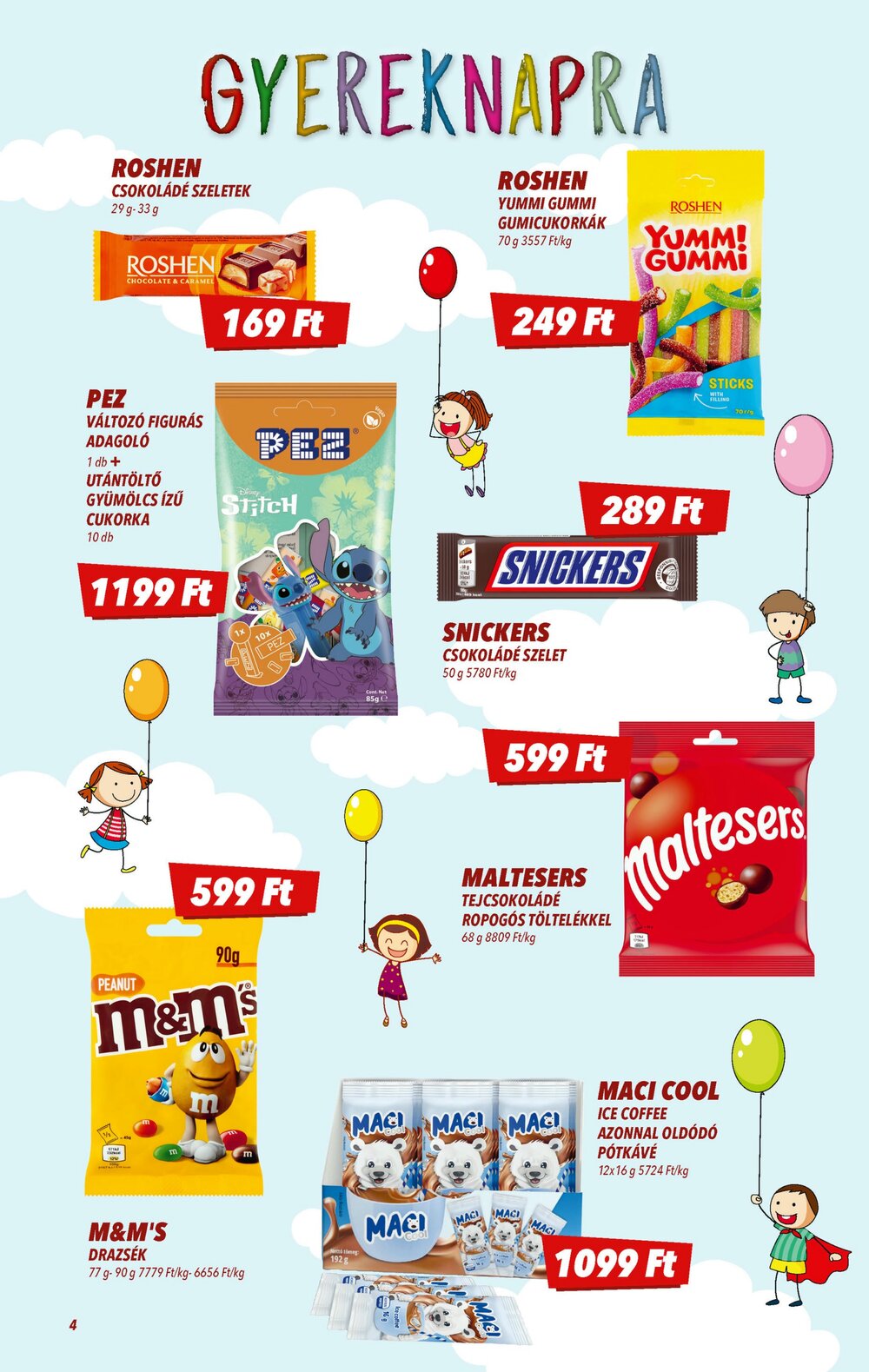 CBA akciós újság 2025.05.15-től - 4. oldal.