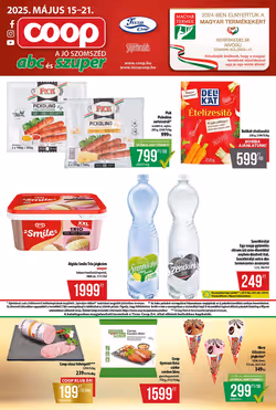 Coop akciós újság 2025.05.15-től