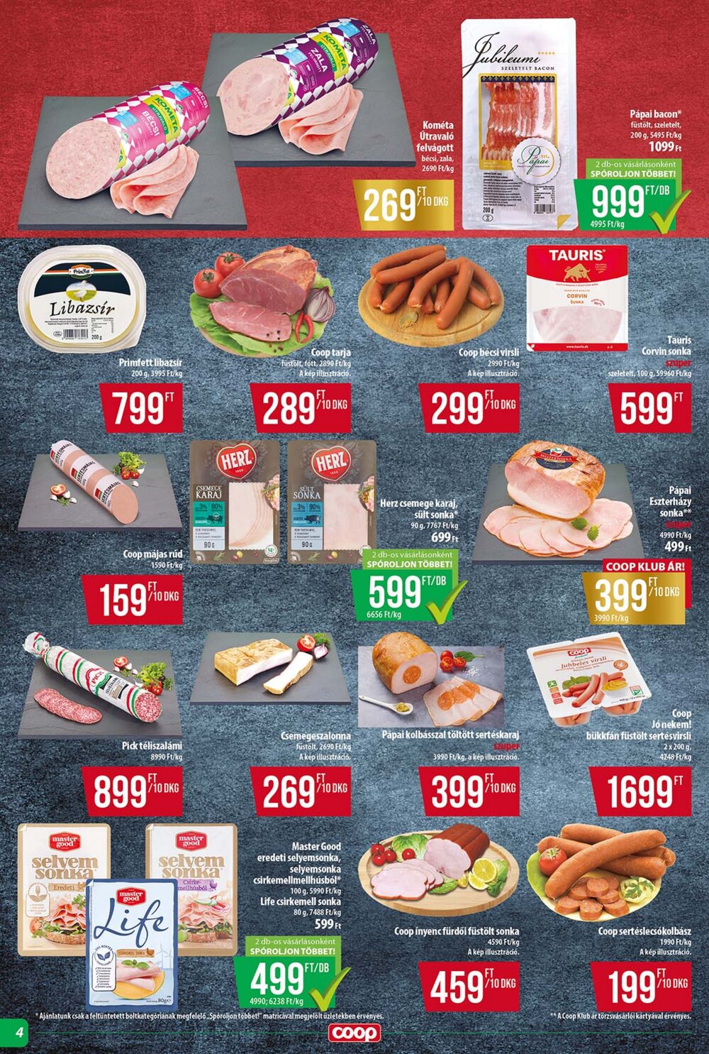 Coop akciós újság 2025.05.15-től - 4. oldal.