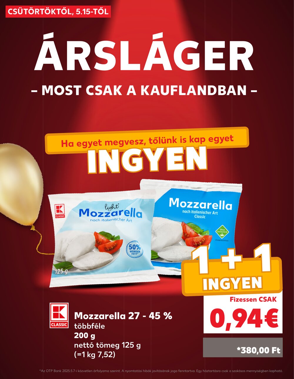 Kaufland akciós újság 2025.05.15-től - 4. oldal.
