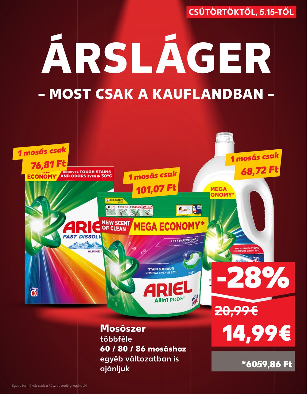 Kaufland akciós újság 2025.05.15-től - 5. oldal.