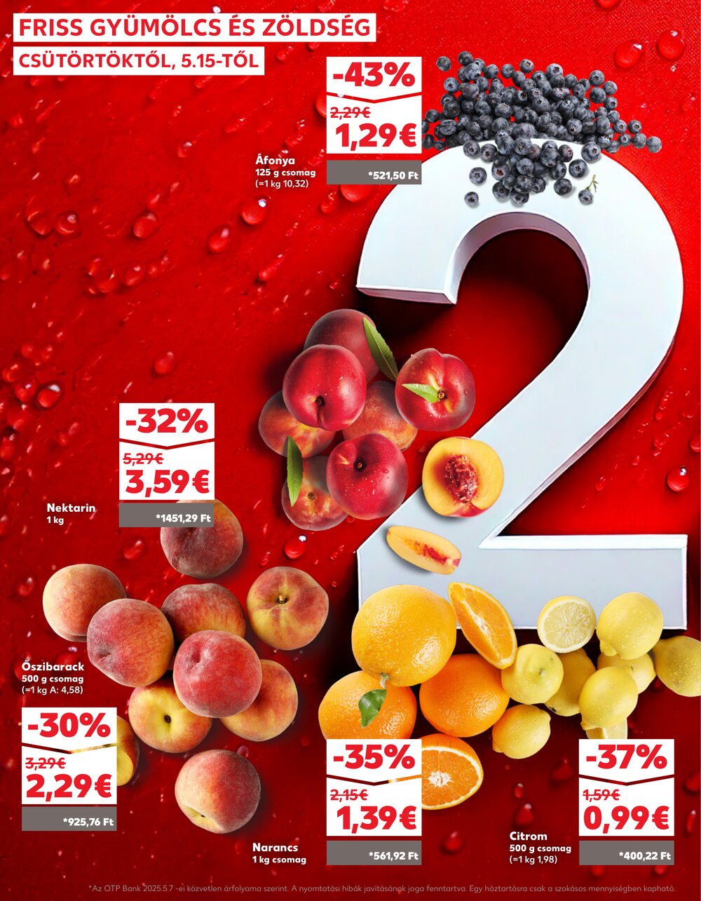Kaufland akciós újság 2025.05.15-től - 6. oldal.
