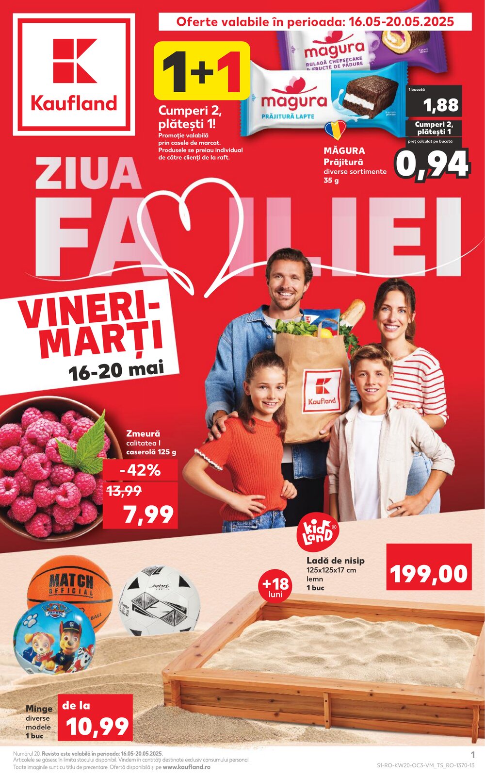 Kaufland akciós újság 2025.05.16-tól - 1. oldal.